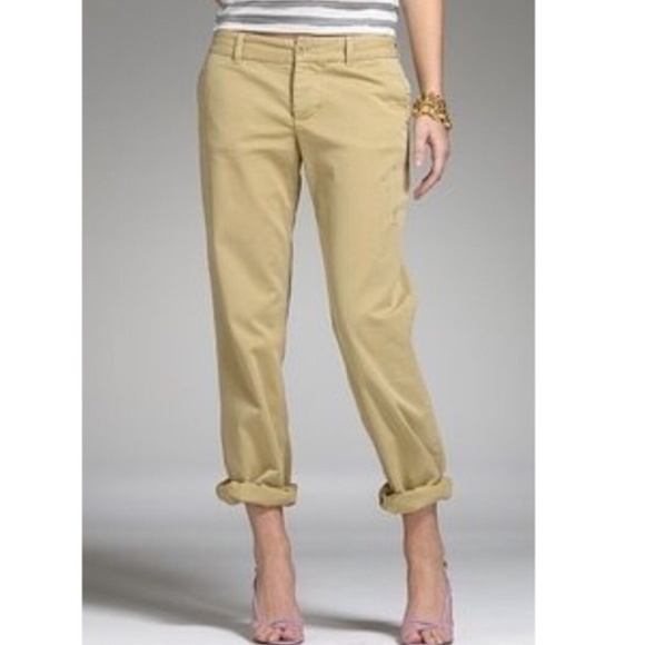 J. Crew Pants - J. CREW Broken-In Scout Chino Pants Khaki Tan Cropped Pants 6